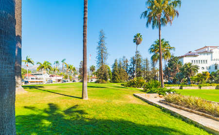 Santa Barbara Sunken gardens, Californiaの写真素材