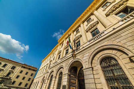 Palazzo della Provincia in Sassari, Italyのeditorial素材