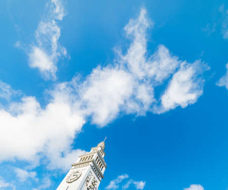 Ferry Building in San Francisco, Californiaの写真素材