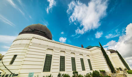 Griffith Observatory in Los Angeles, Californiaのeditorial素材