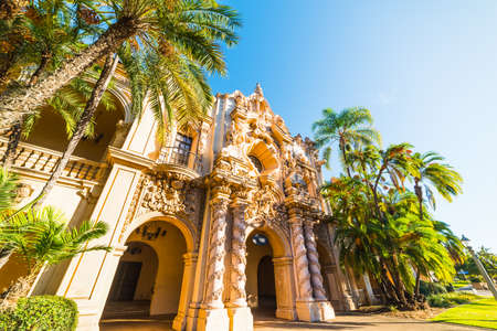 Casa del Prado in Balboa Park, Californiaのeditorial素材