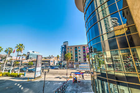 Los Angeles, CA, USA - November 02, 2016: Hollywood on a sunny dayのeditorial素材