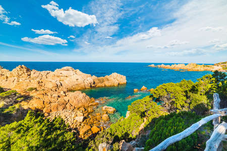 Clouds over Costa Paradiso, Sardiniaの写真素材