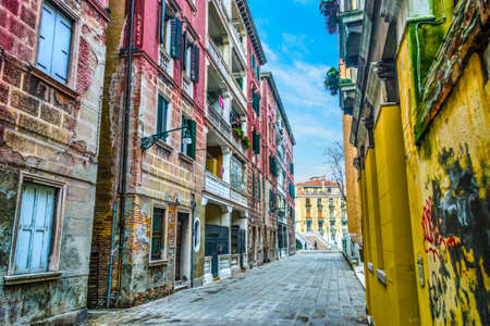 Historic buildings in Venice, Italyのeditorial素材