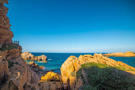 Costa Paradiso in spring, Sardiniaの写真素材