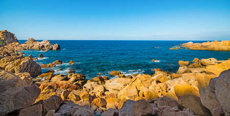 Costa Paradiso in spring, Sardiniaの写真素材