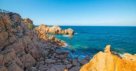 Costa Paradiso in spring, Sardiniaの写真素材