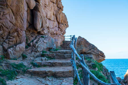 Costa Paradiso in spring, Sardiniaの写真素材