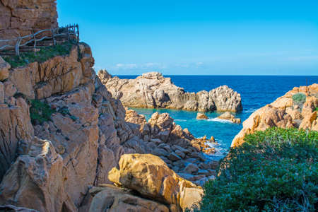 Costa Paradiso in spring, Sardiniaの写真素材