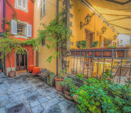 Rustic corner in Montecatini, Italyの写真素材