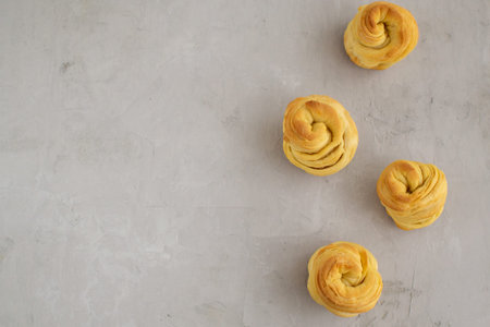 Cruffins is a hybrid of croissant and muffin. Tasty and fragrant pastries, with an unusual...