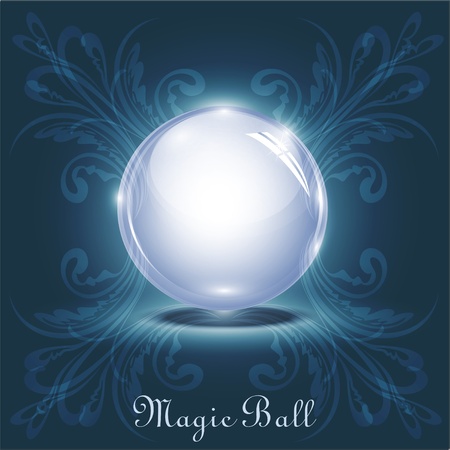  magic ballのイラスト素材