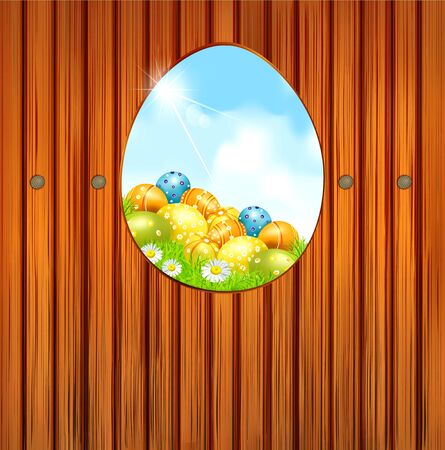 background of Easterのイラスト素材