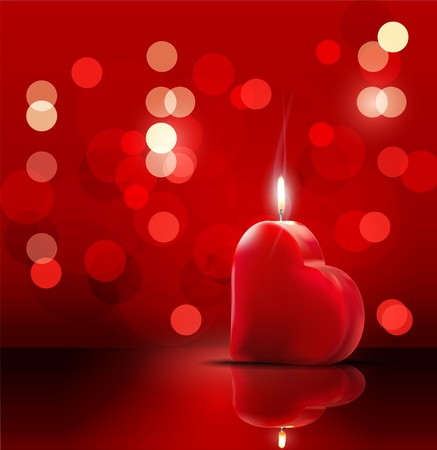 romantic backdrop for Valentine's Dayのイラスト素材