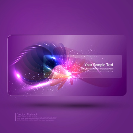 Glowing Purple abstract background with place for textのイラスト素材