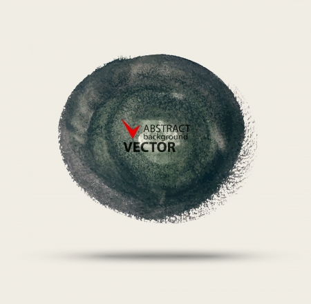 vector abstract background  with watercolor paintのイラスト素材