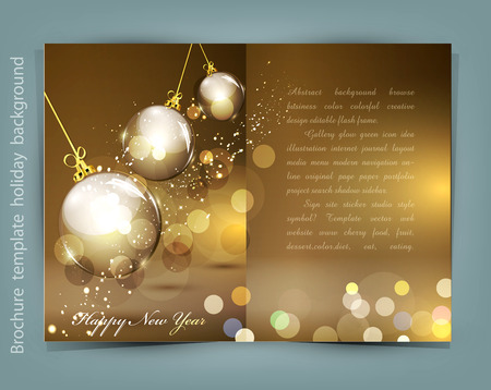 festive background for Christmas and New Yearのイラスト素材