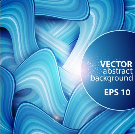 vector abstract blue backgroundのイラスト素材