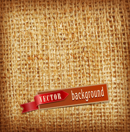 vector background (texture, burlap)のイラスト素材