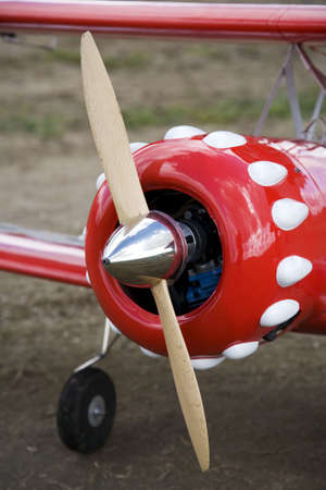 Radio-controlled aircraft display model 6  の写真素材