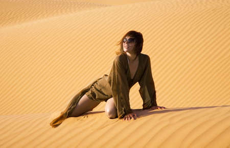 Lost in the desert  の写真素材