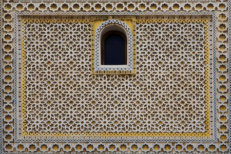 Ornamental pattern of Arabian residential construction  の写真素材