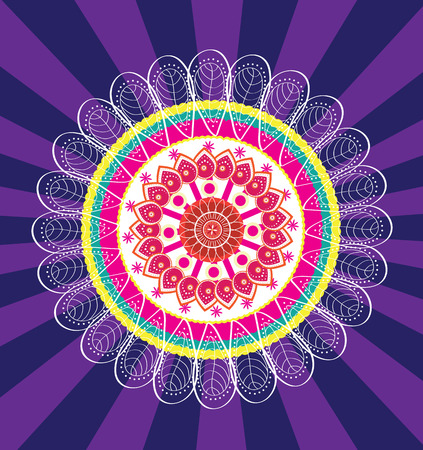 Seamless Flower Patternのイラスト素材