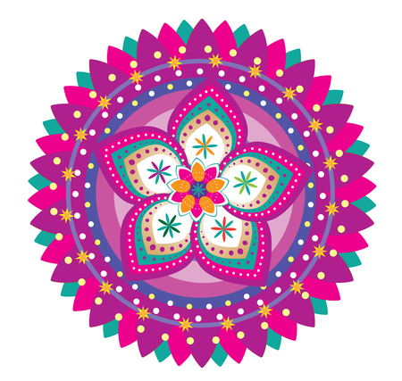 Seamless Flower Patternのイラスト素材