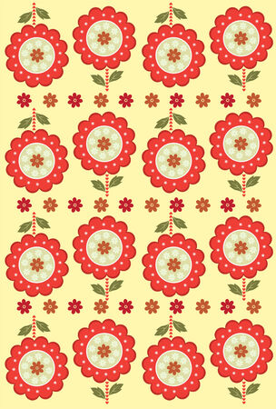 Flower Backgroundのイラスト素材