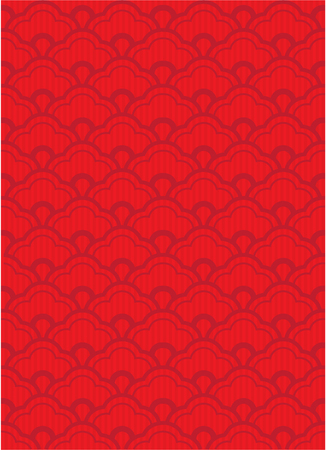 Classic Oriental Patternのイラスト素材