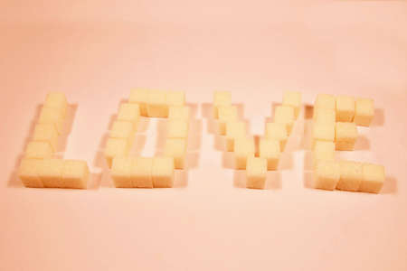 word love from sugarの写真素材