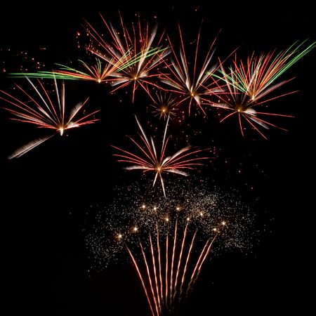 Firework. Day naval forces Russia. Sevastopol.の写真素材