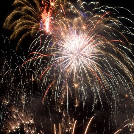 Outbreaks fireworks の写真素材