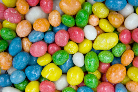 Candy Sea pebbles. Can be used as a background.