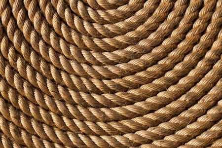 Rope folded helix. Can be used as background の写真素材