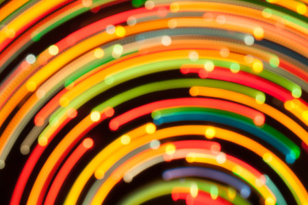 Festive lights. Can be used as background