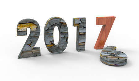 new year 2017の写真素材