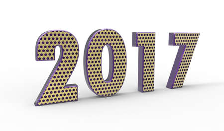 new year 2017の写真素材