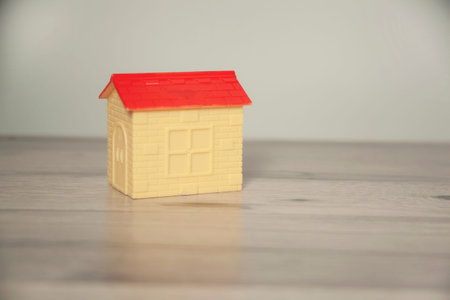 house model on the desk