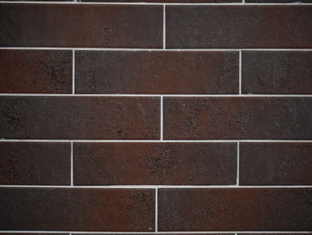 modern red brick decorative masonry texture, backgroundの写真素材