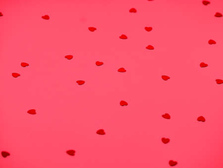 Love Valentines hearts background. Valentines Day conceptの写真素材