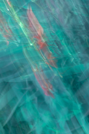 Abstract background turquoise color with divorces, strokes of blurred motion. Background, screensaver, wallpaper.の写真素材
