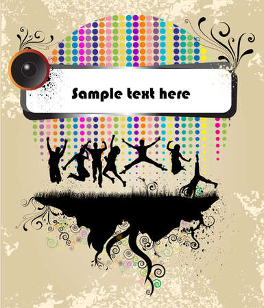 People jumpingのイラスト素材