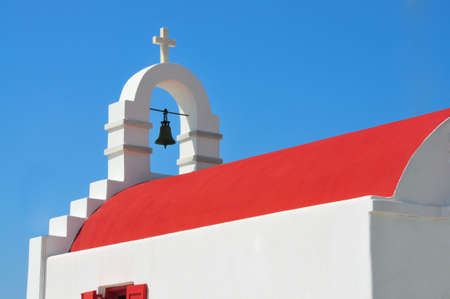 Cycladic churchの写真素材