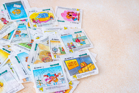 Ask Melegi - Love Angel- gum wrappers romantic quotes in Turkish