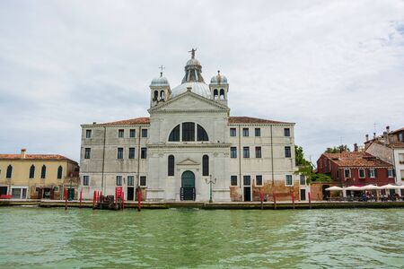 Editorial. May, 2019. Venice, Italy. Le Zitelle (officially Santa Maria della Presentazione) is a church in Venice, Italy. Is located in the easternmost part of the Giudecca island.のeditorial素材