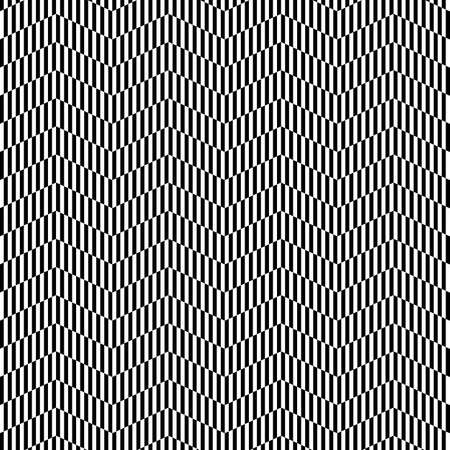 Abstract geometric black and white seamless pattern for web page, textures, card, poster, fabric, textile. Monochrome graphic repeating design. Modern minimalist stylish squared ornament.のイラスト素材