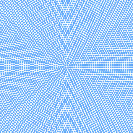 Pop art colorful comics book magazine cover. Polka dots white and blue background. Cartoon funny retro pattern. Vector halftone illustration. 90-s style. Template design for poster, card, flyer.のイラスト素材