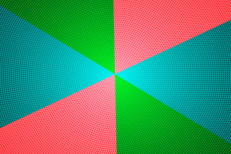 Pop art colorful comics book magazine cover. Polka dots colorful background. Cartoon funny retro...