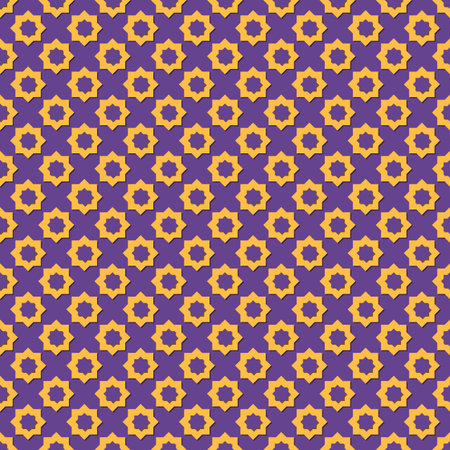 Arabic arabesque seamless pattern with colorful elements on color background. Design greeting card...